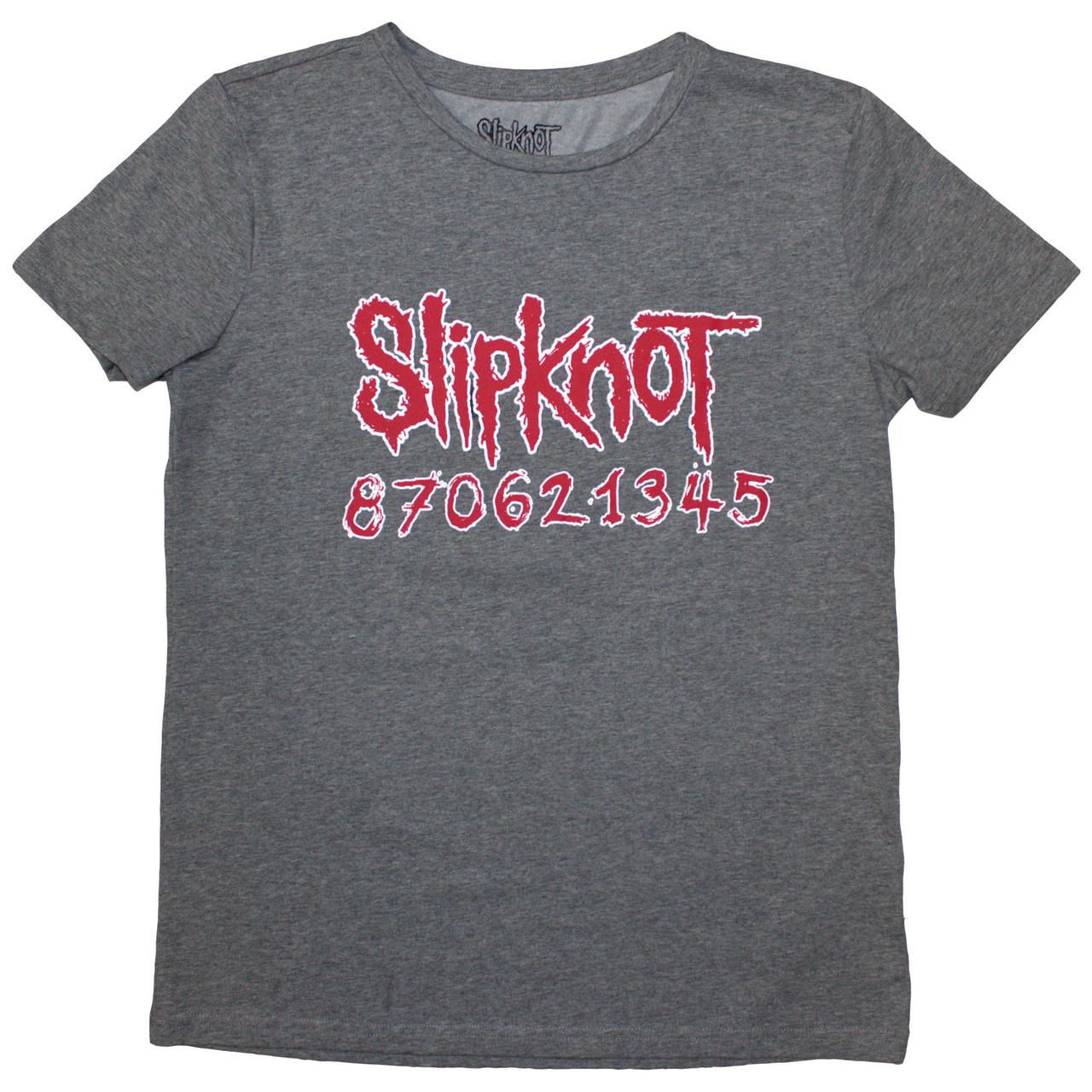 Slipknot 'Don't Ever Judge Me' (Grey) Womens Fitted T-Shirt