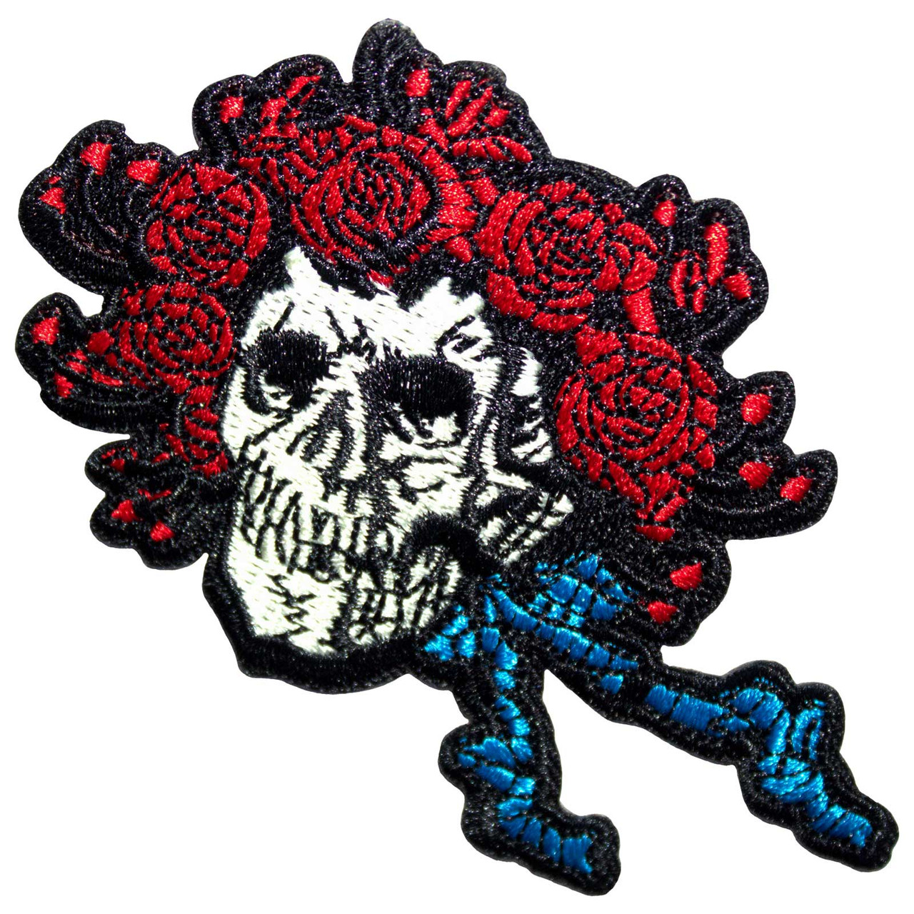 Grateful Dead 'Bertha Skull Small' (Iron On) Patch