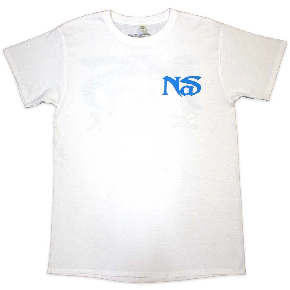 Nas 'Still City Infill' (White) T-Shirt