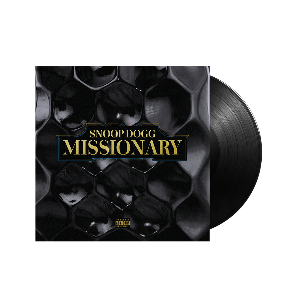 Snoop Dogg 'Missionary' LP Onyx Vinyl w/Alternate Cover + poster