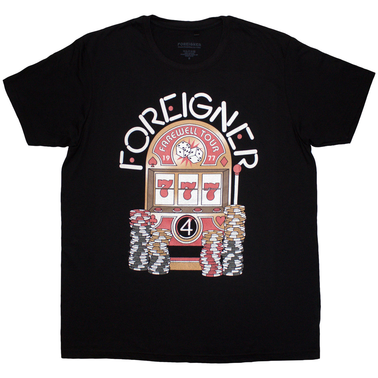 Foreigner 'Farewell Tour' (Black) T-Shirt