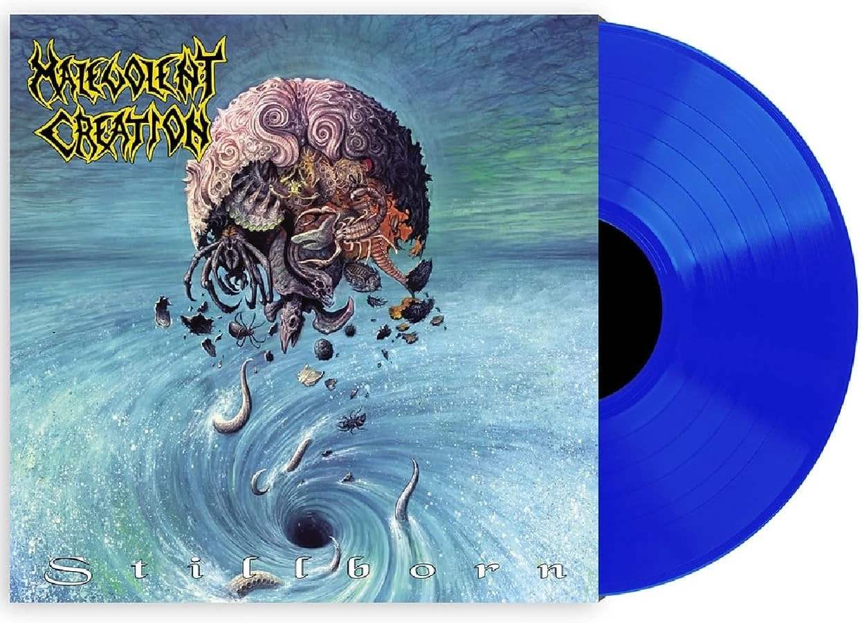 Malevolent Creation 'Stillborn' LP Transparent Blue Vinyl