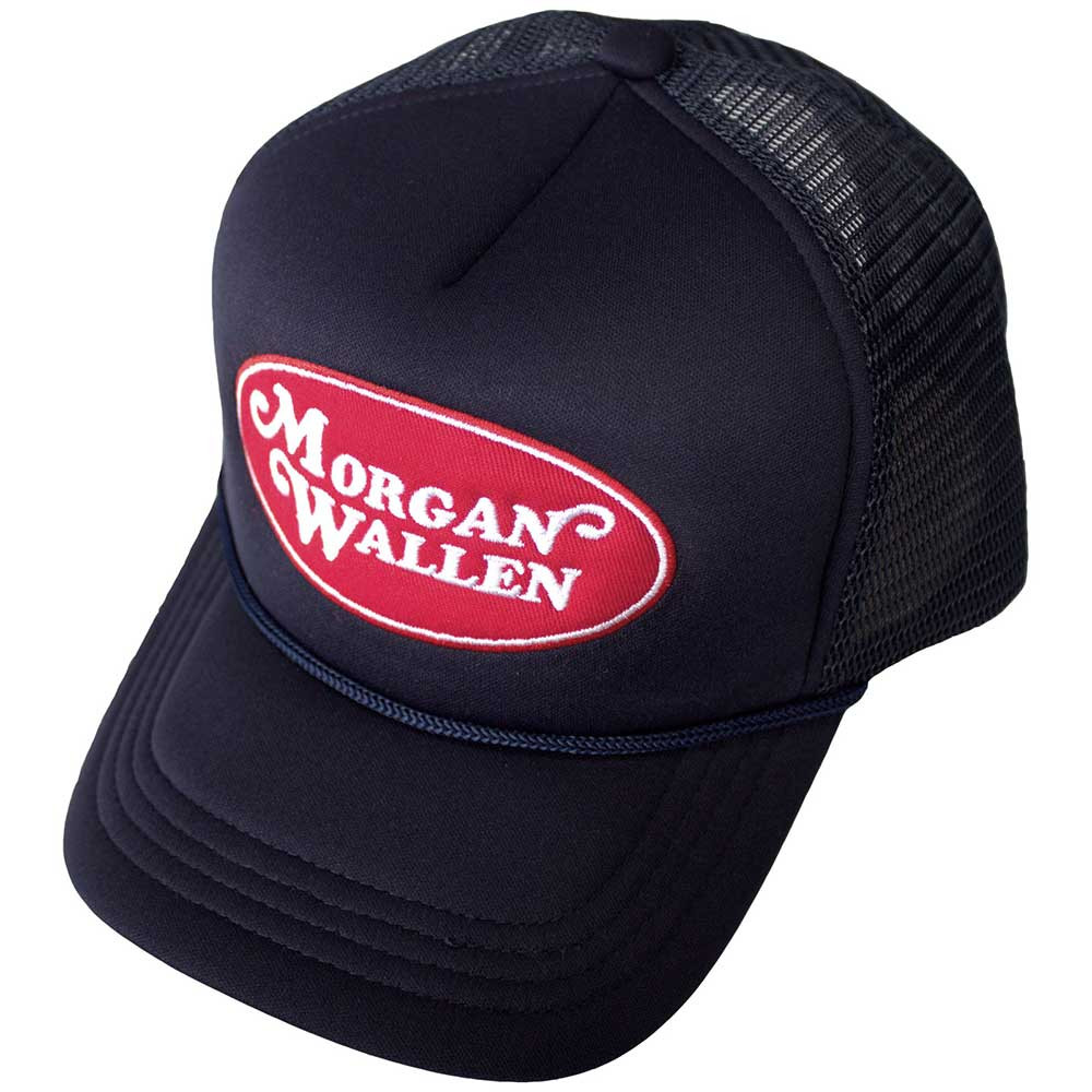 Morgan Wallen 'Oval Logo' (Blue) Trucker Cap