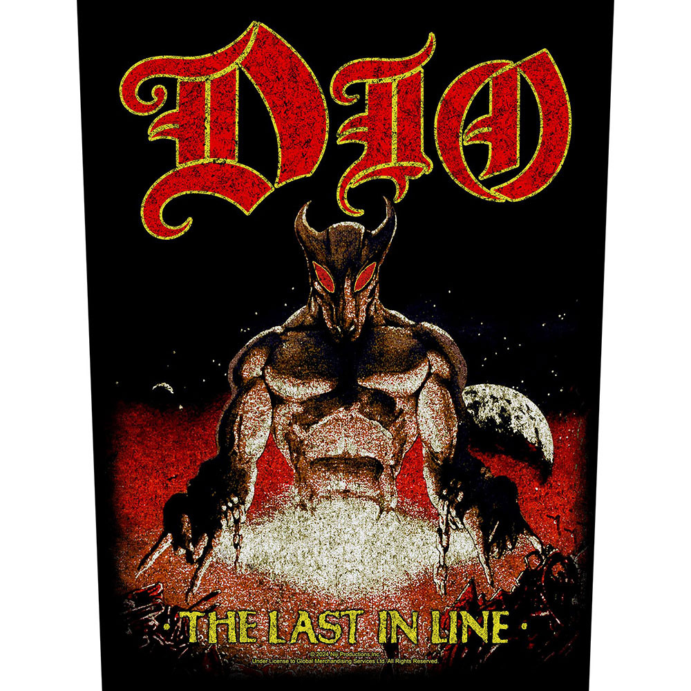 Dio 'Last In Line' Back Patch