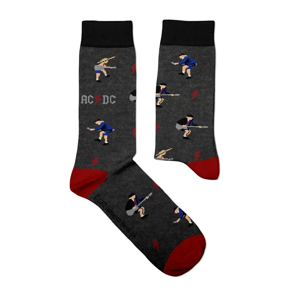 AC/DC 'Angus Young' (Multicoloured) Socks