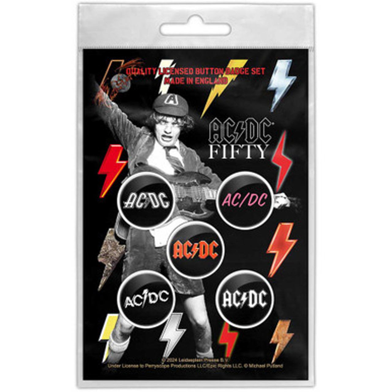 AC/DC 'Head To Toe' Box Set - T-Shirt Hat Socks & Accessories