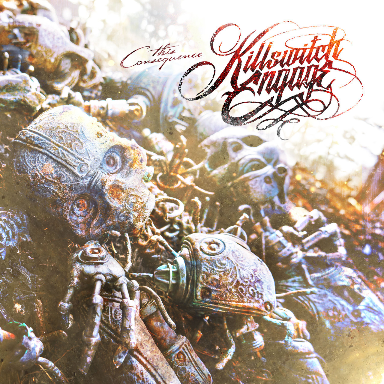 Killswitch Engage 'This Consequence' LP 'Expired Ancient Slate' Slate Blue Marbled Vinyl