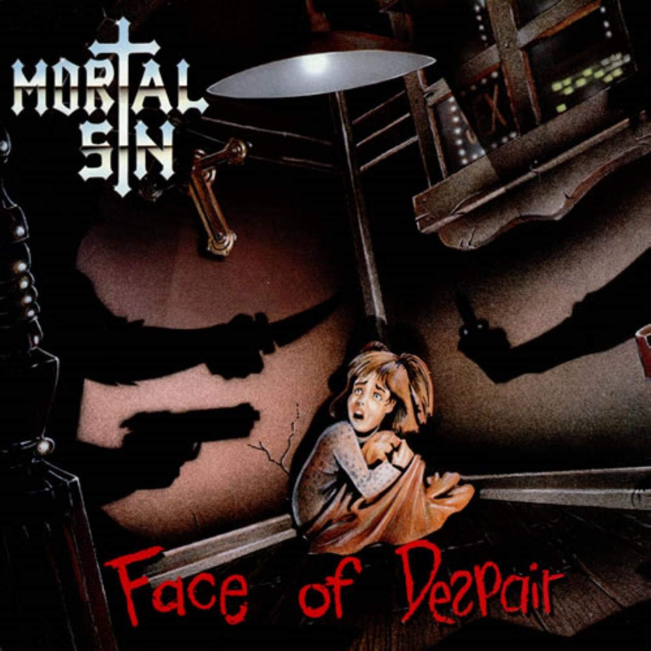 Mortal Sin 'Face of Despair' LP Red Vinyl