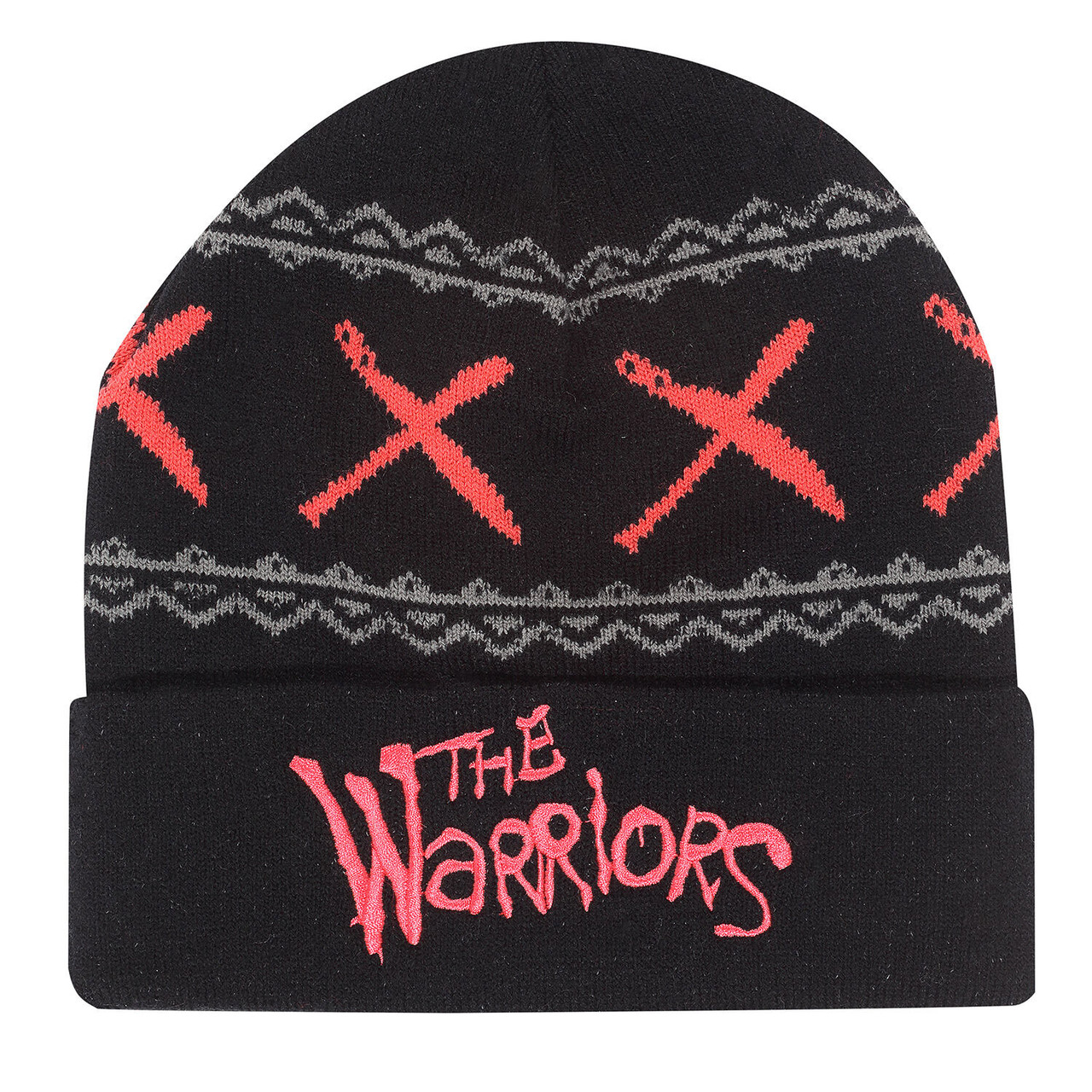 The Warriors 'Logo' (Black) Beanie Hat