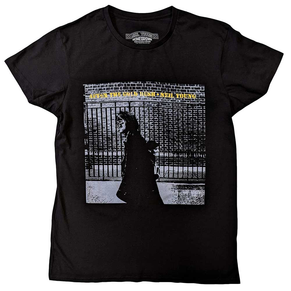 Neil Young 'After The Gold Rush' (Black) T-Shirt ¦ Eyesore Merch