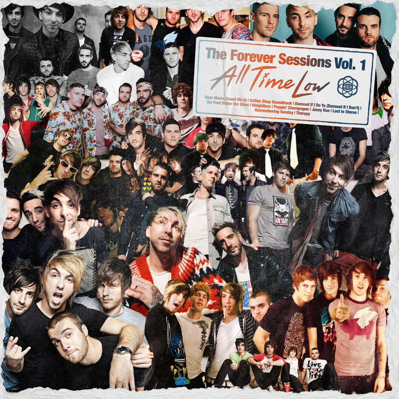 All Time Low 'The Forever Sessions (Vol.1)' LP White Vinyl