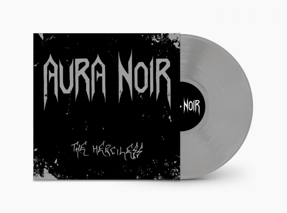 Aura Noir 'The Merciless' (20th Anniversary) LP Silver Vinyl
