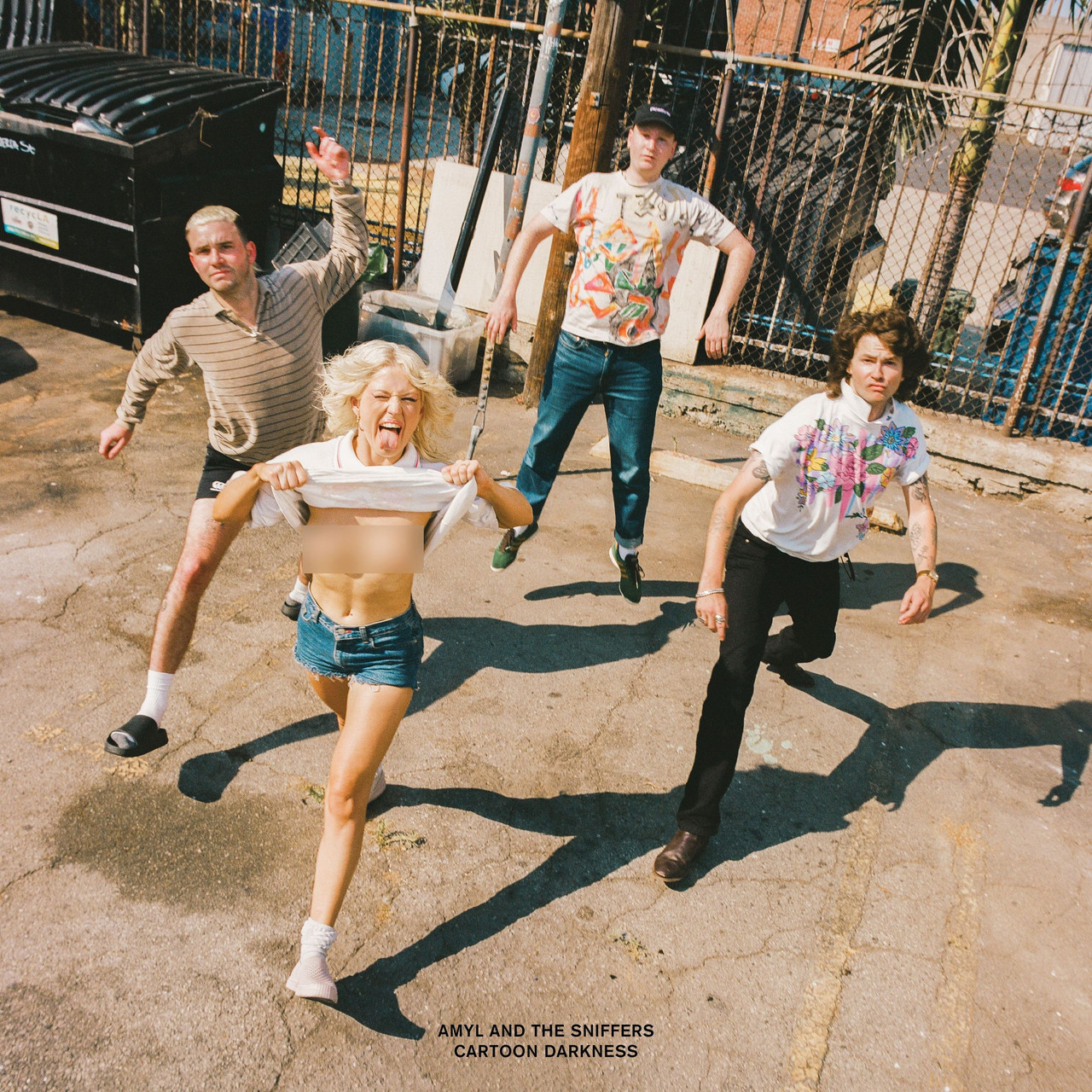 Amyl And The Sniffers 'Cartoon Darkness' LP Black Vinyl