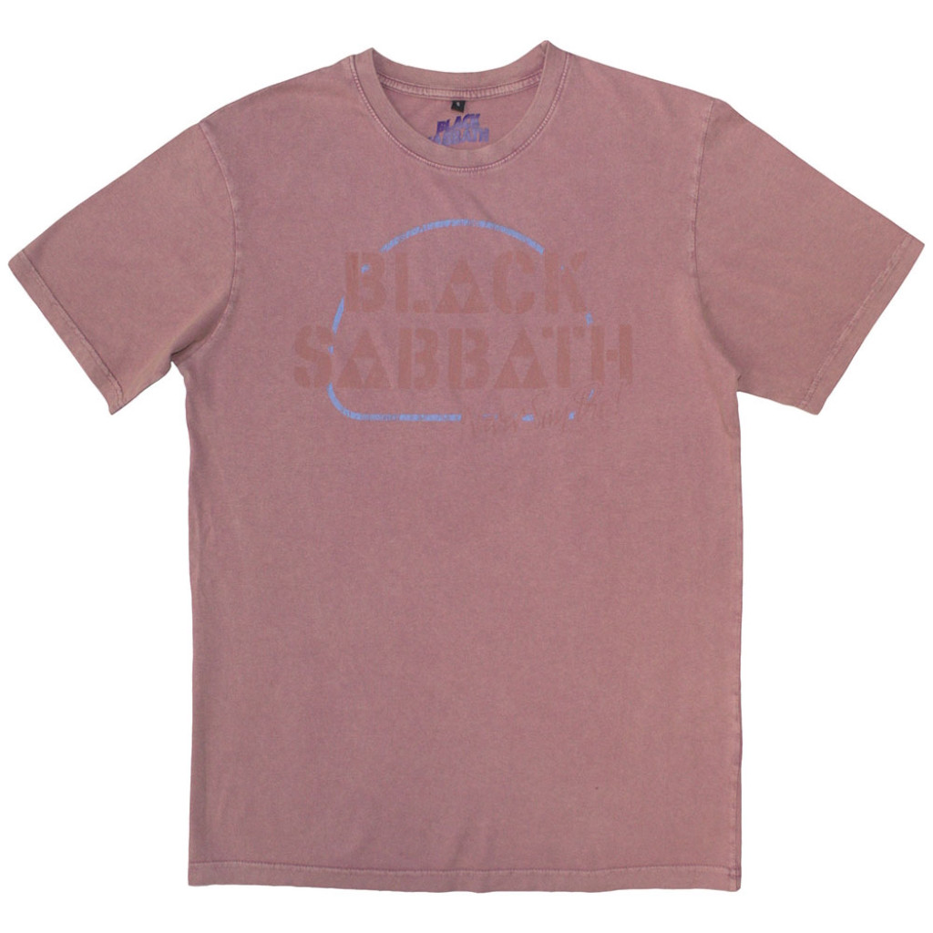 Black Sabbath 'Never Say Die' (Stone Wash) Limited Edition T-Shirt