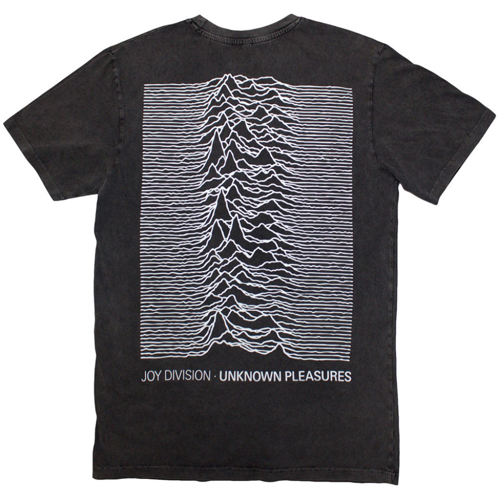 Joy Division 'Pulsar Pocket Wave' (Stone Wash) Limited Edition T-Shirt