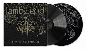 Lamb Of God 'Ashes Of The Wake Live in Richmond VA' 2LP Black Vinyl Etched