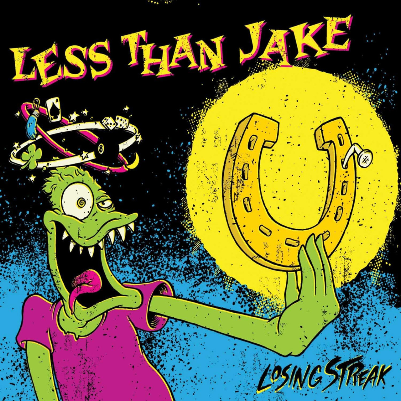 Less Than Jake 'Losing Streak' LP Gatefold Black Vinyl
