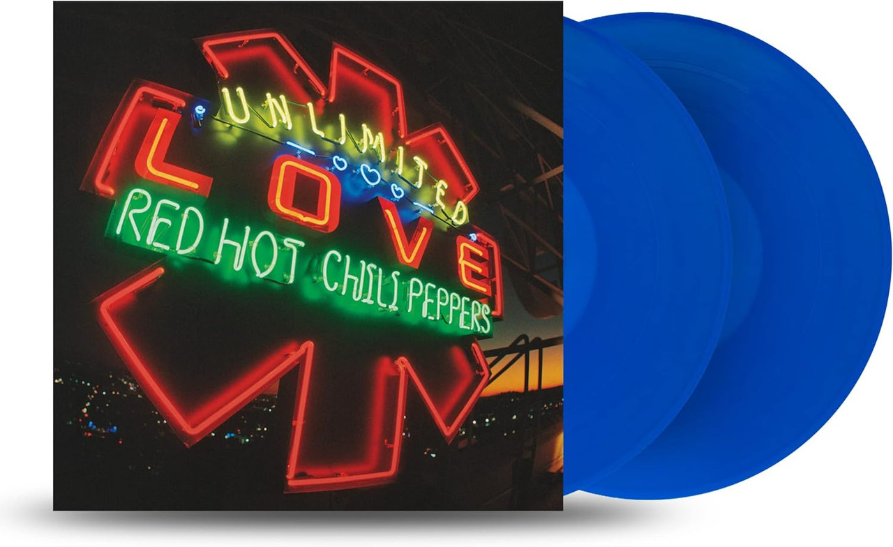 Red Hot Chili Peppers 'Unlimited Love' 2LP Blue Vinyl
