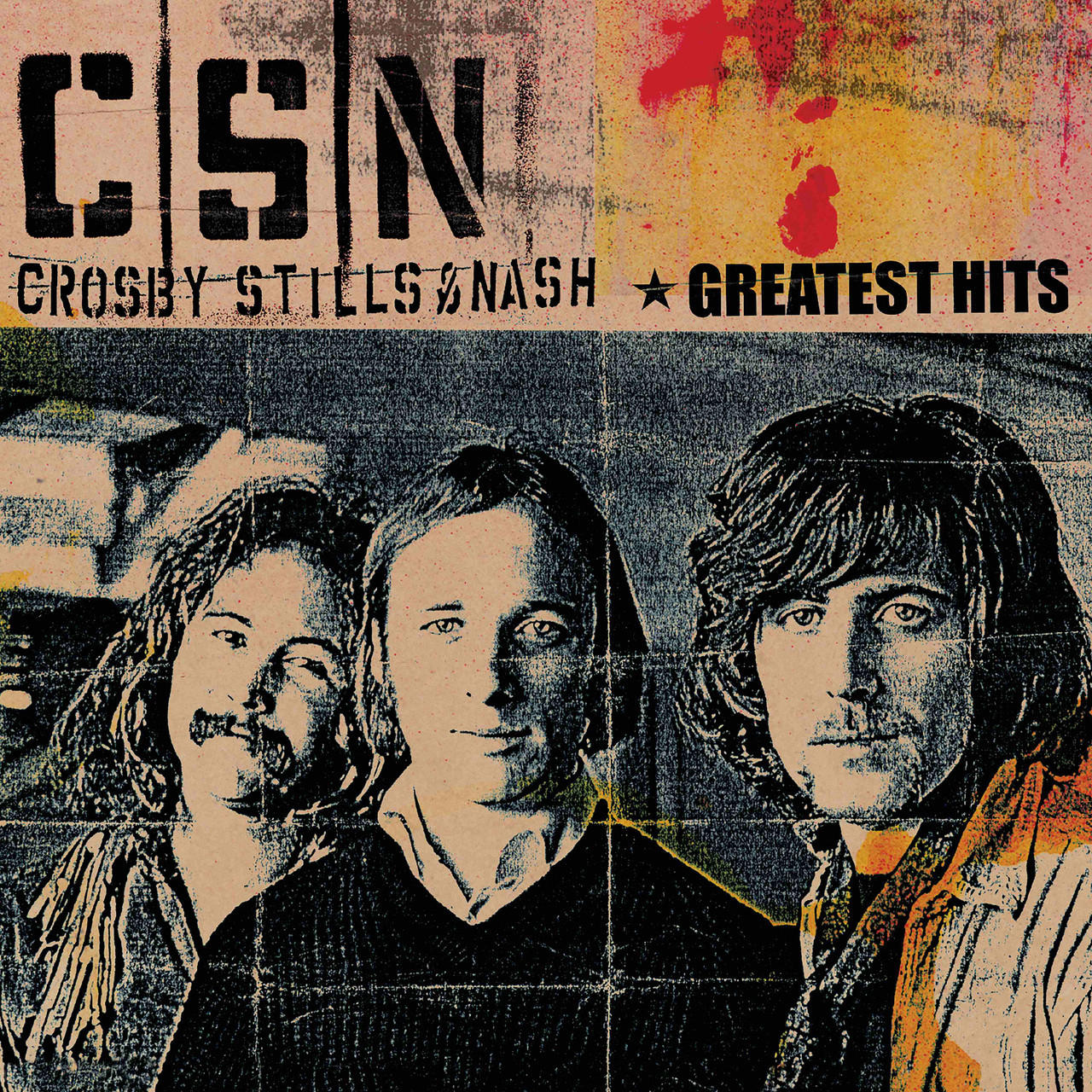 Crosby, Stills & Nash 'Greatest Hits' 2LP Milky Clear Vinyl