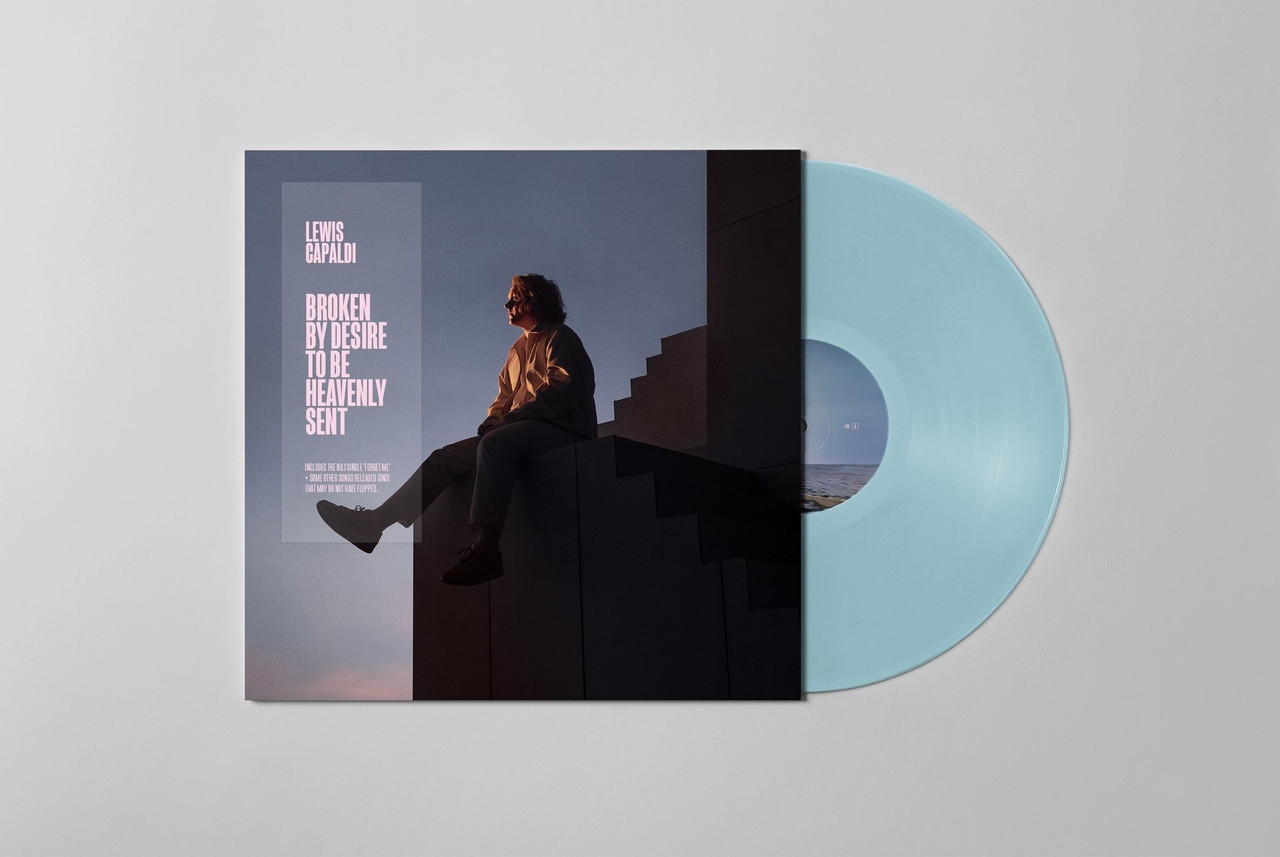 Lewis Capaldi 'Broken By Desire To Be Heavenly Sent' LP Heavenly Blue Vinyl
