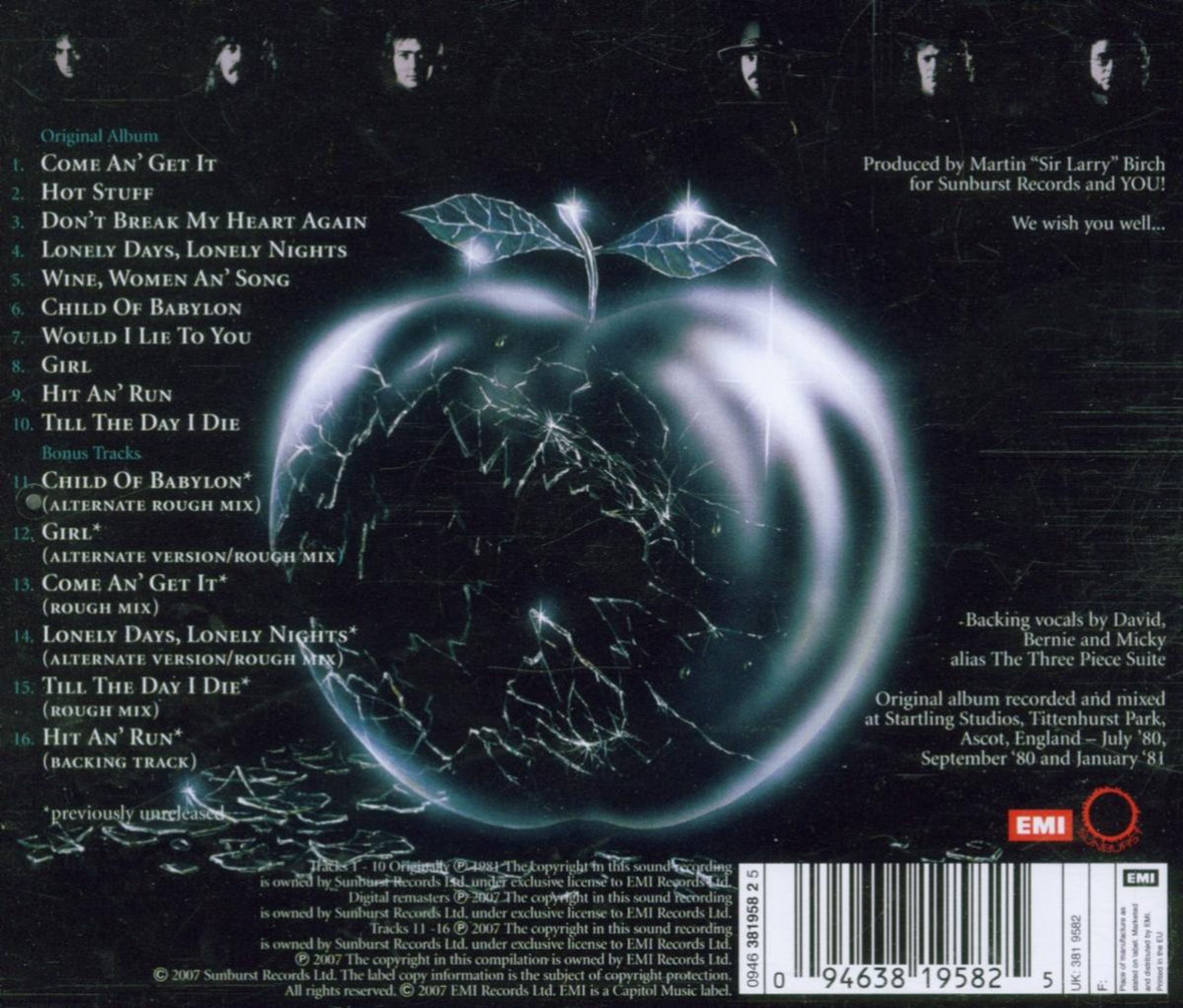 Whitesnake 'Come An' Get It' CD