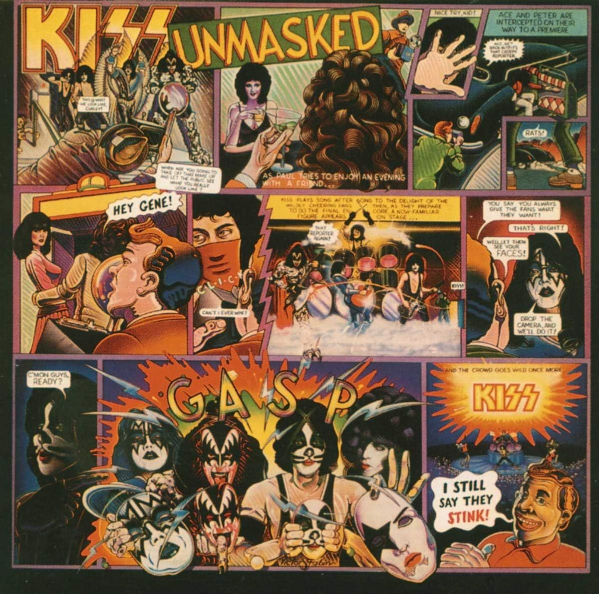 Kiss 'Unmasked' CD Jewel Case