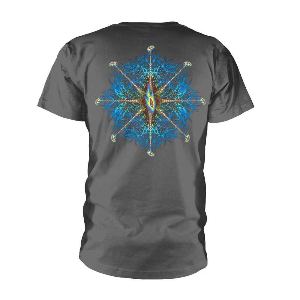 Tool 'Nerve Ending' (Grey) T-Shirt Back