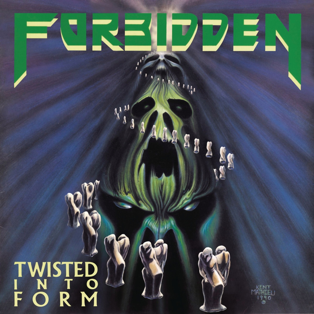 Forbidden 'Twisted Into Form' CD Jewel Case
