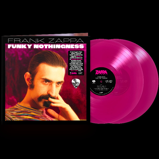 Frank Zappa 'Funky Nothingness' 2LP Transparent Violet Vinyl