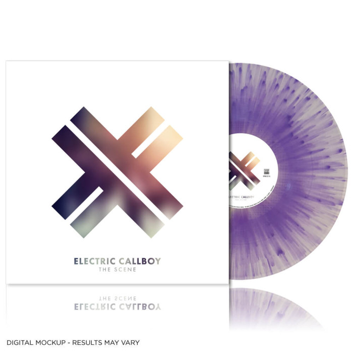 Electric Callboy 'The Scene' LP Clear Purple Splatter Vinyl
