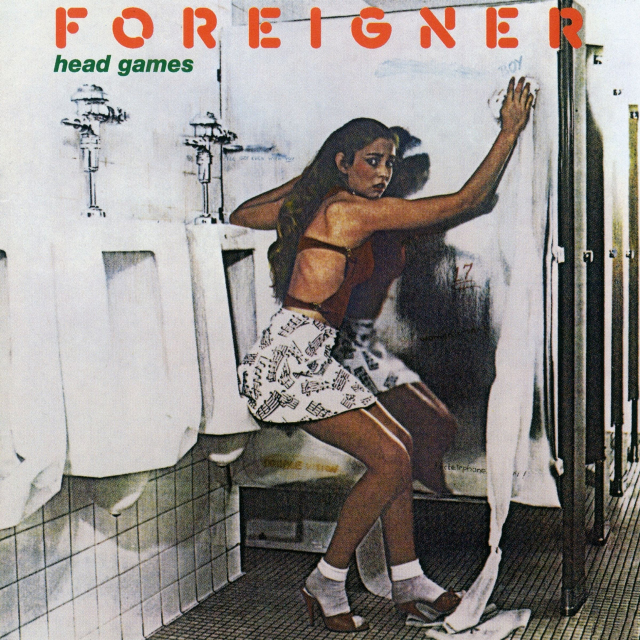 Foreigner 'Head Games' LP Translucent Light Blue Vinyl