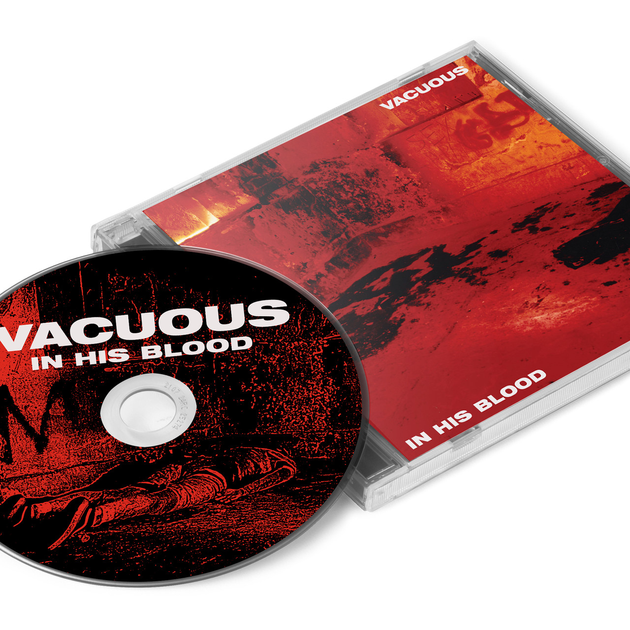 Vacuous 'In His Blood' CD Jewel Case