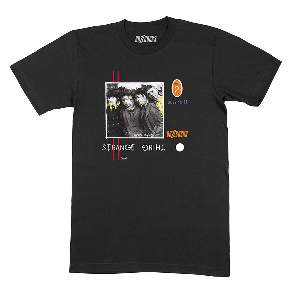 Buzzcocks 'Strange Thing' (Black) T-Shirt | Eyesore Merch
