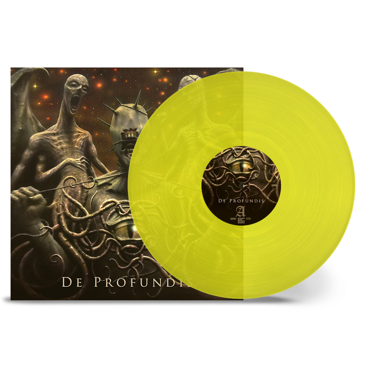 Vader 'De Profundis' LP Transparent Yellow Vinyl