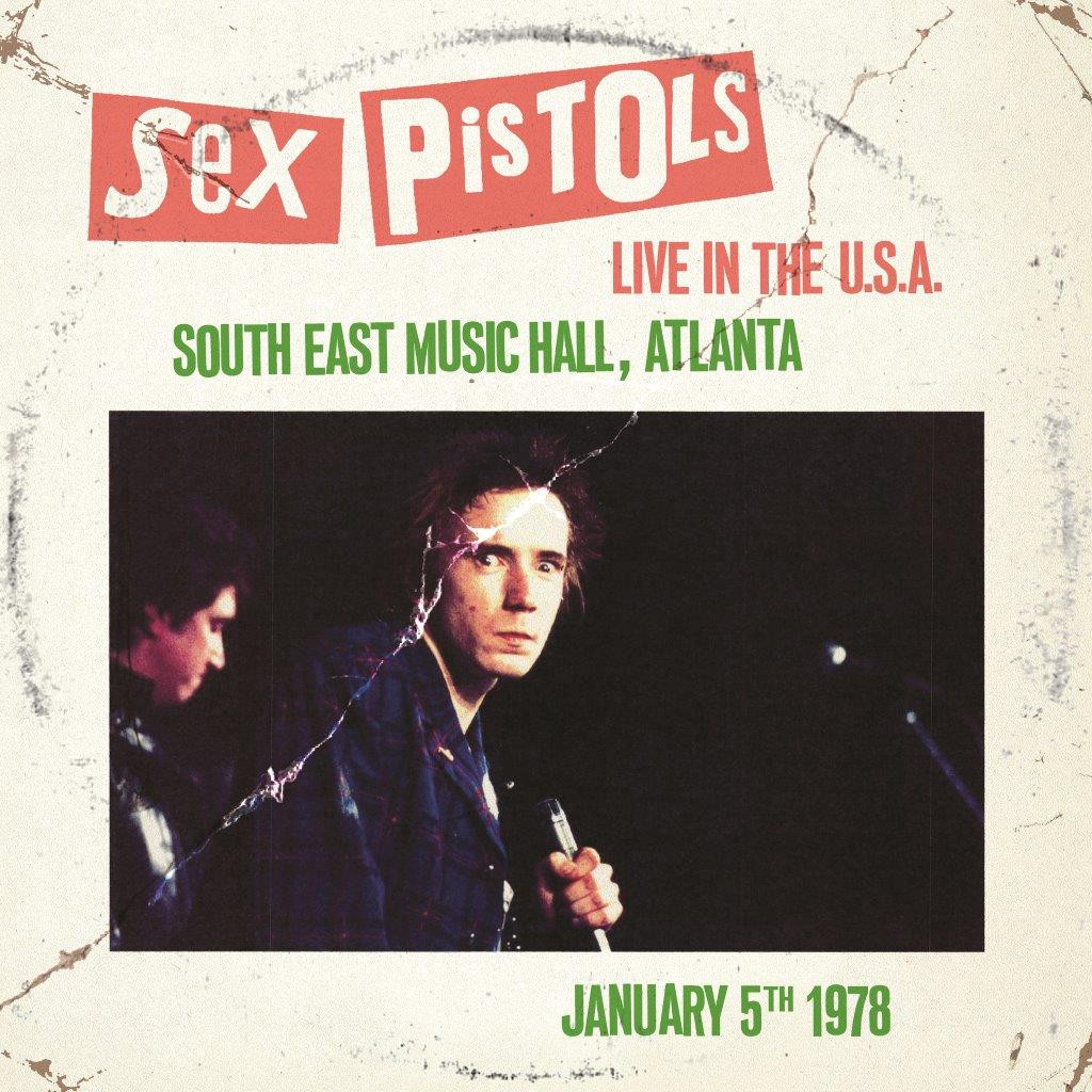 Sex Pistols 'Live In The U.S.A 1978 - Atlanta' LP Red Vinyl