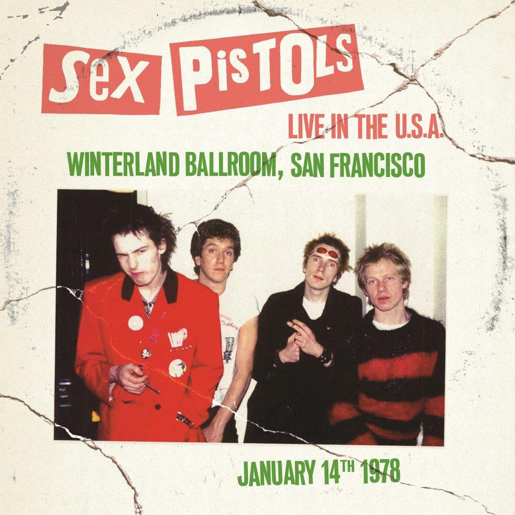 Sex Pistols 'Live In The U.S.A 1978 – San Francisco' LP Blue