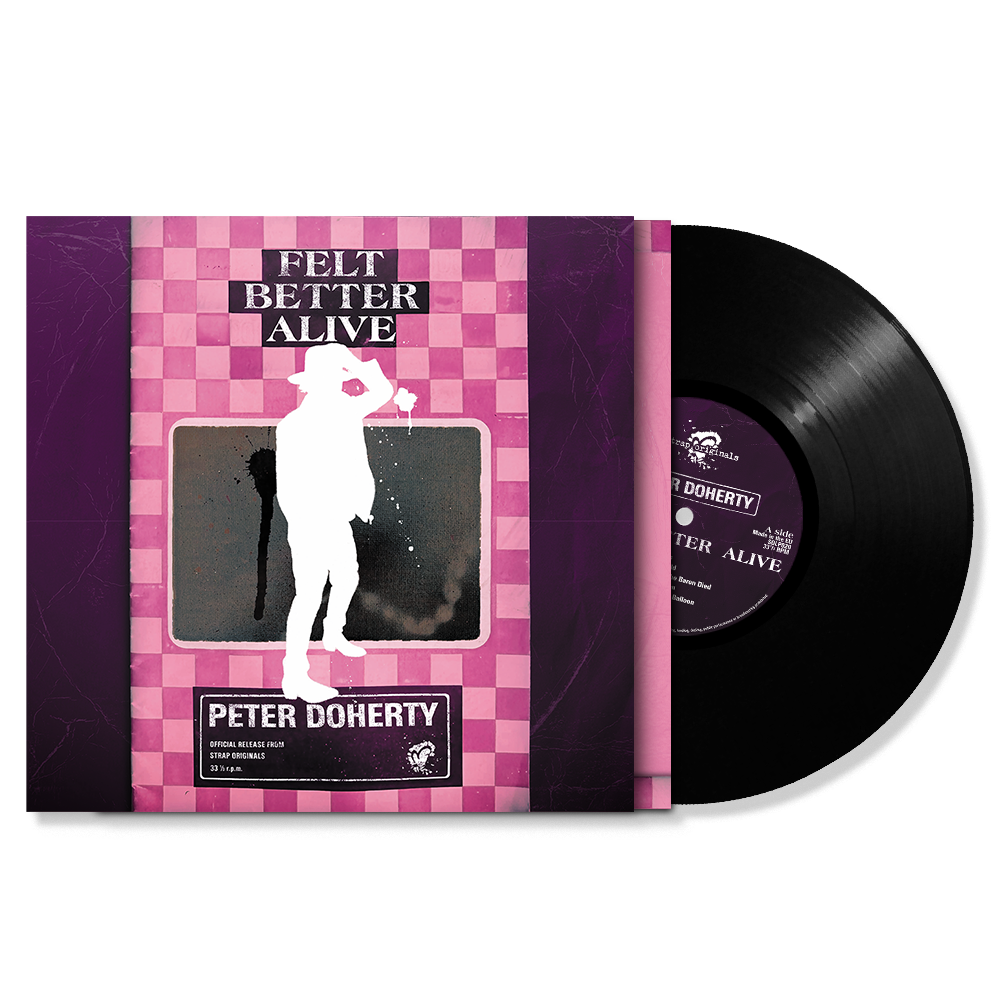 Pete Doherty 'Felt Better Alive' LP Black Vinyl