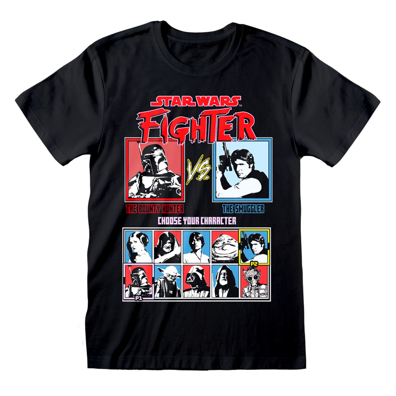 Star Wars 'Vs Screen' (Black) T-Shirt