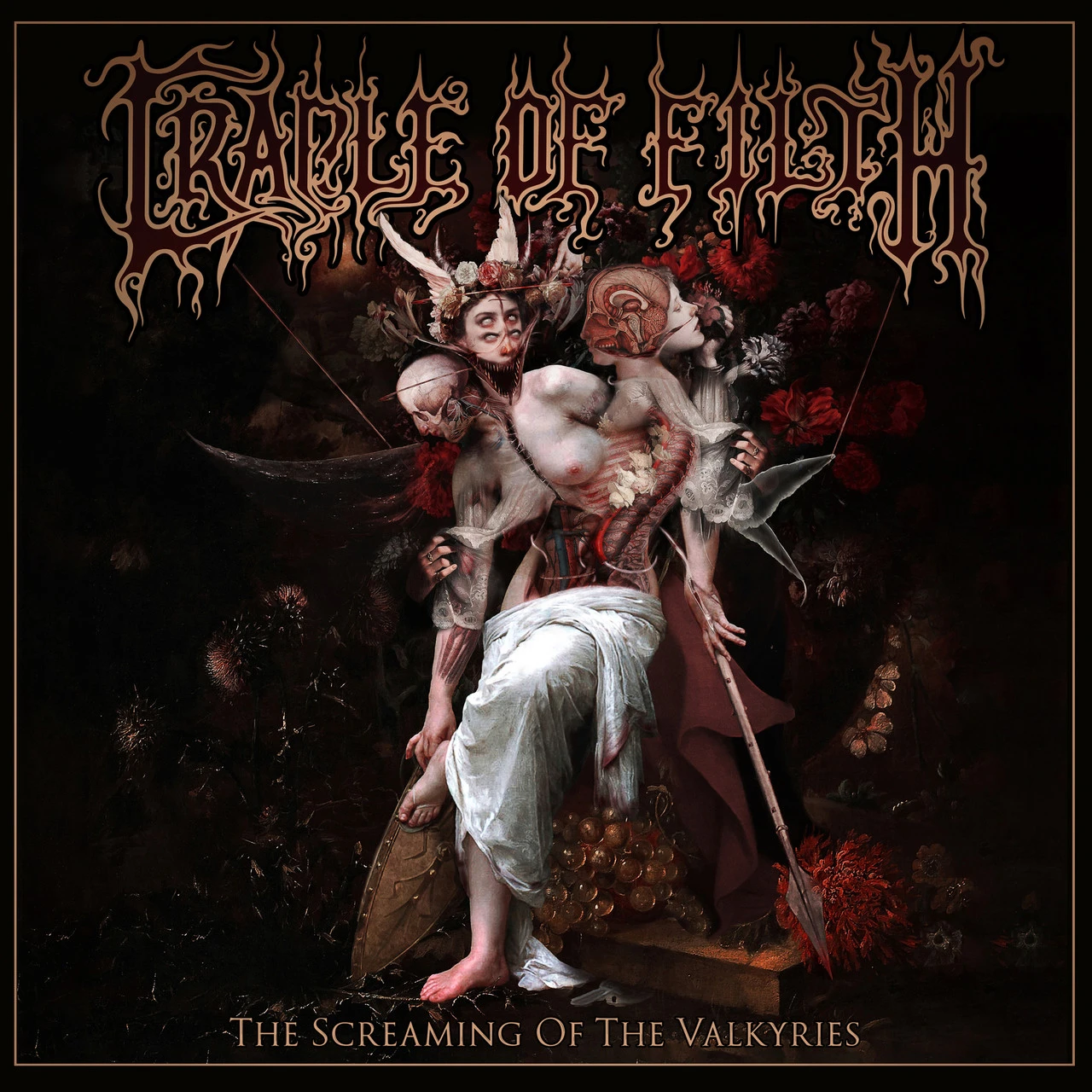 Cradle Of Filth 'The Screaming of the Valkyries' LP Black Vinyl