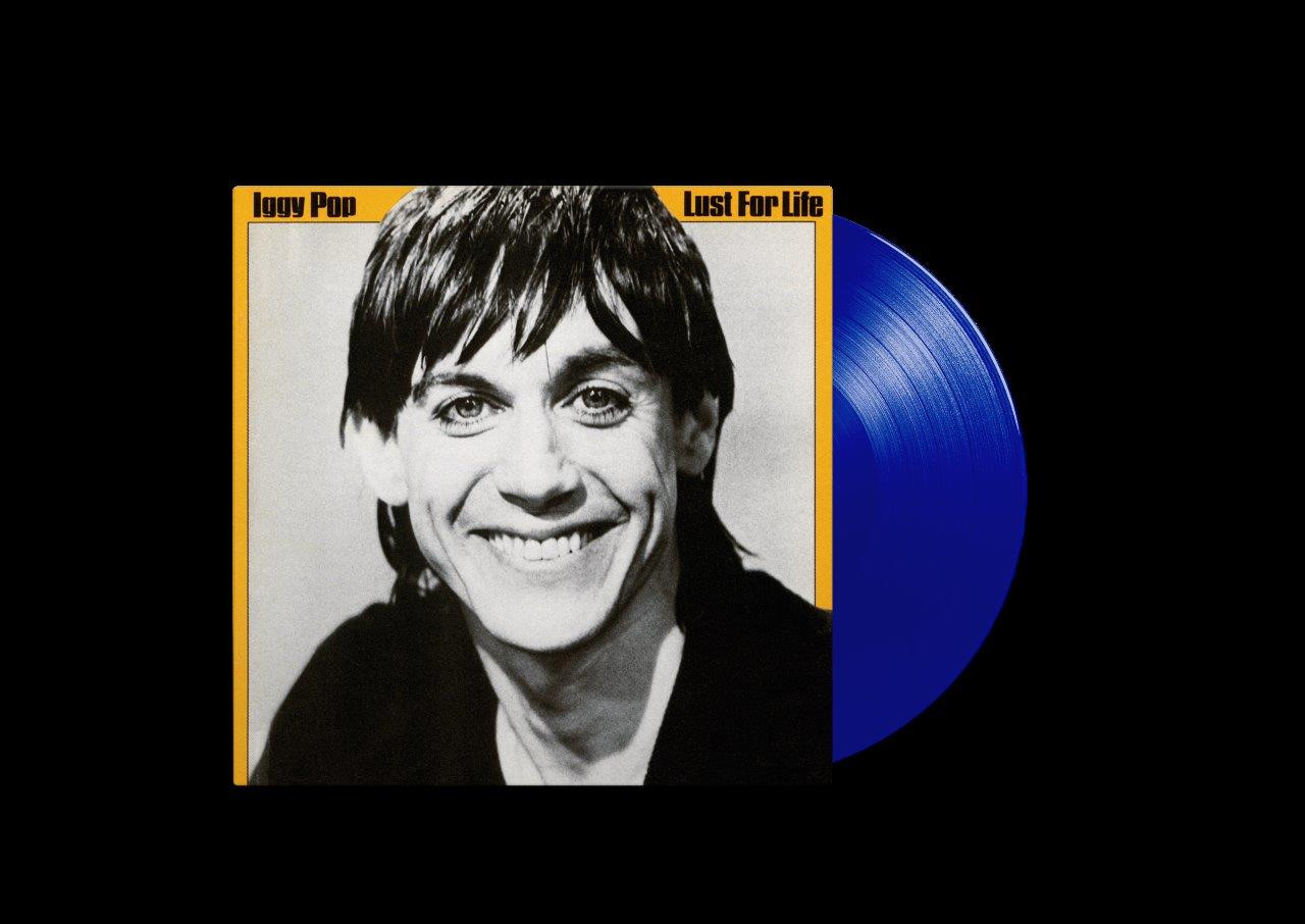 Iggy Pop 'Lust For Life' LP Blue Vinyl