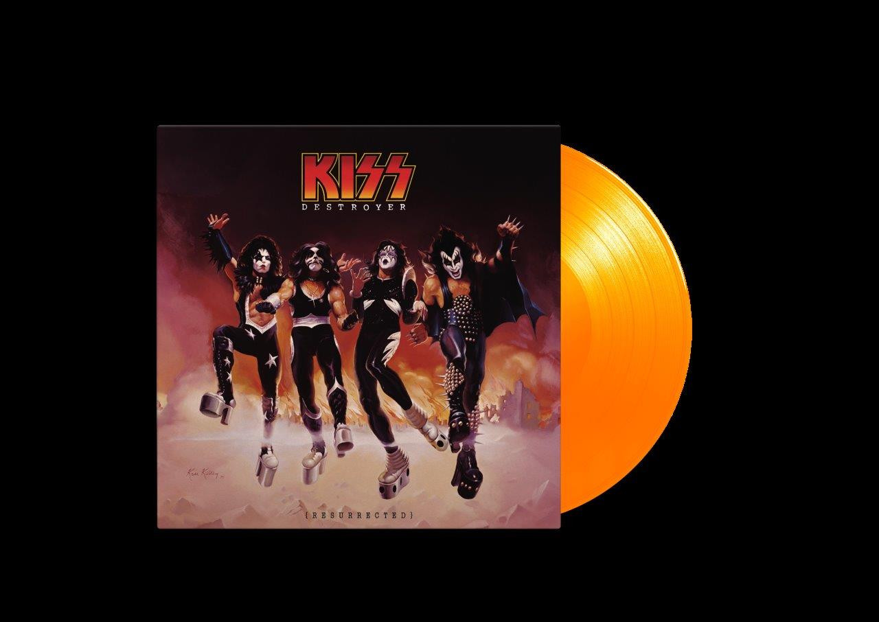 Kiss 'Destroyer' LP Orange Vinyl