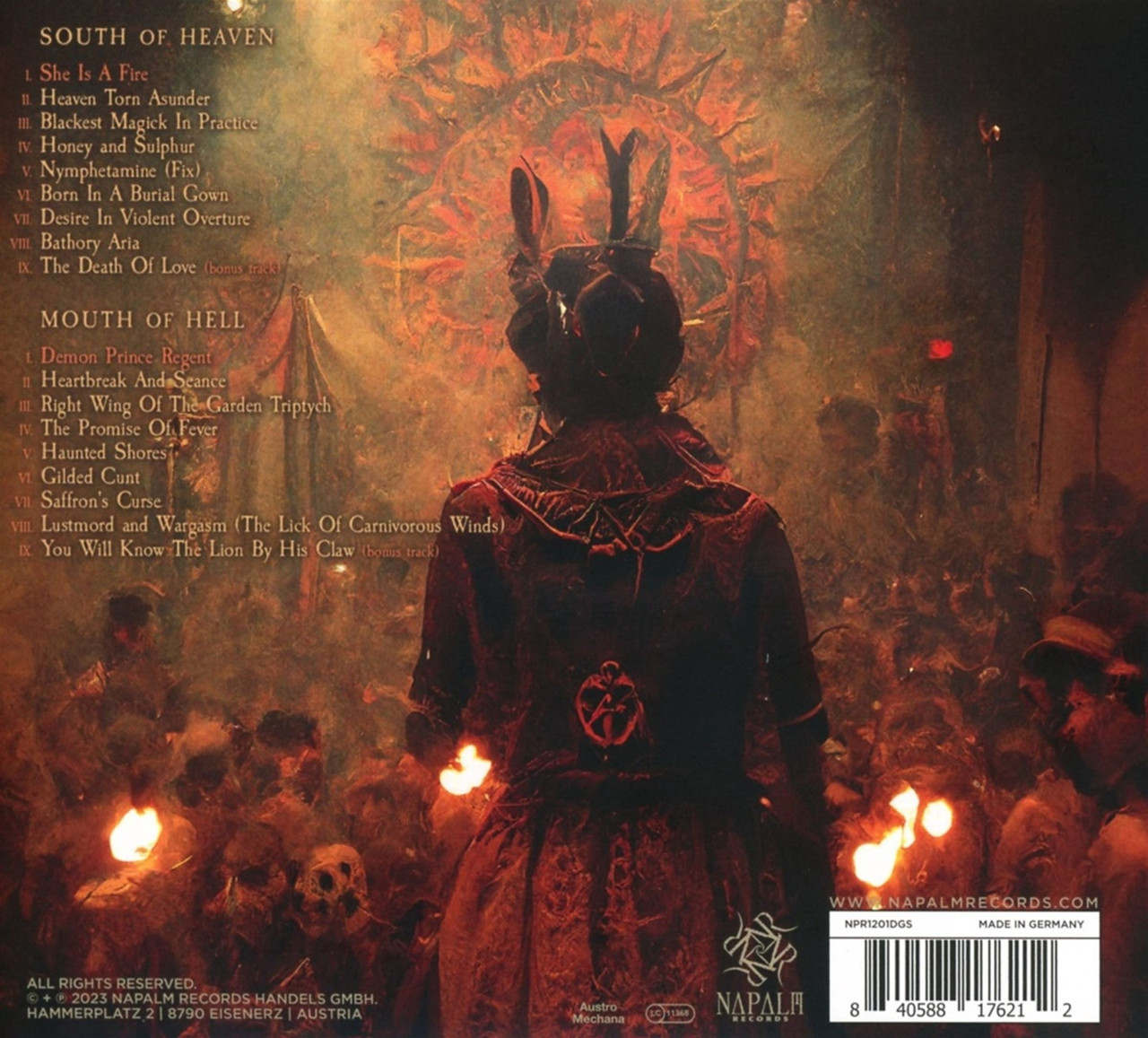 Cradle of Filth 'Trouble And Their Double Lives' 2CD