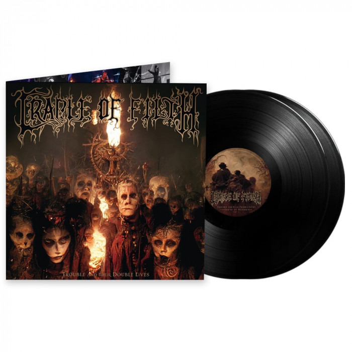 Cradle of Filth 'Trouble And Their Double Lives' 2LP Black Vinyl
