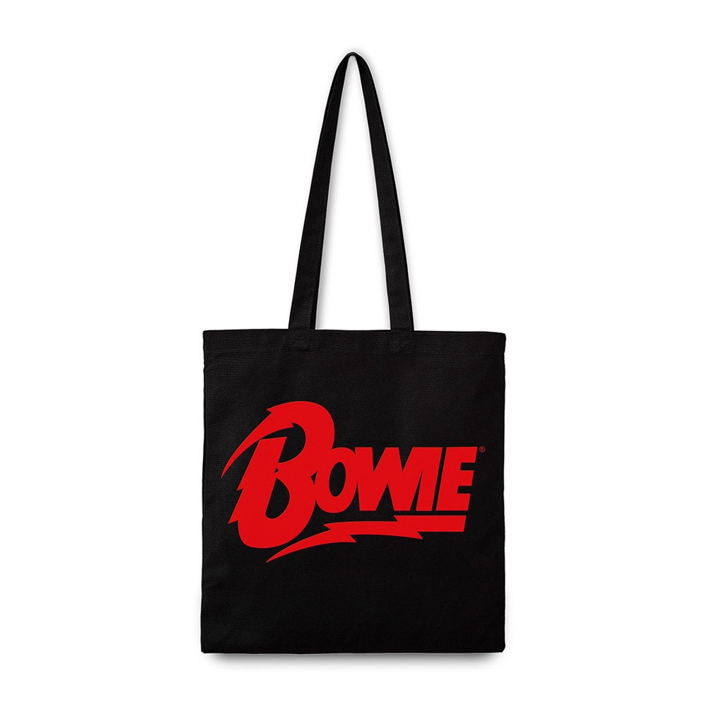 David Bowie 'Logo' Rocksax Tote Bag