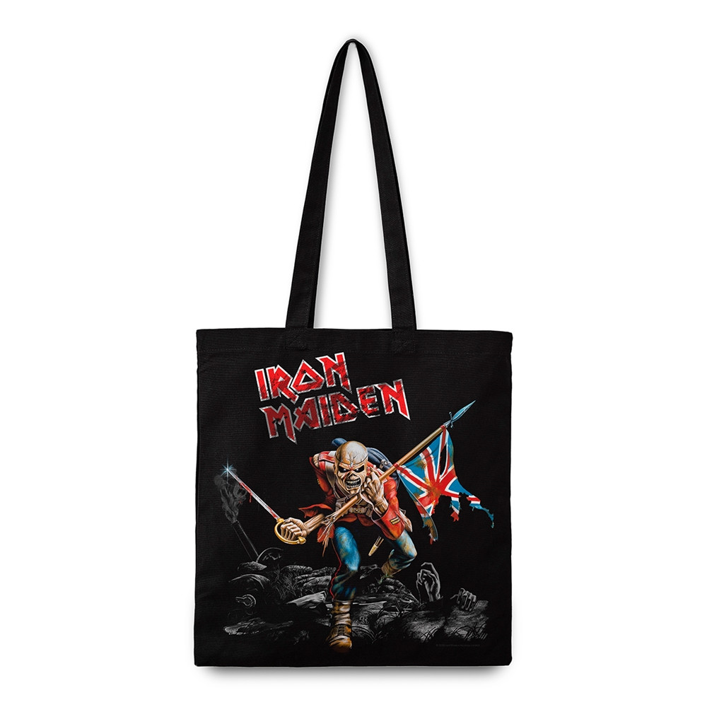 Iron Maiden 'Trooper' Rocksax Tote Bag