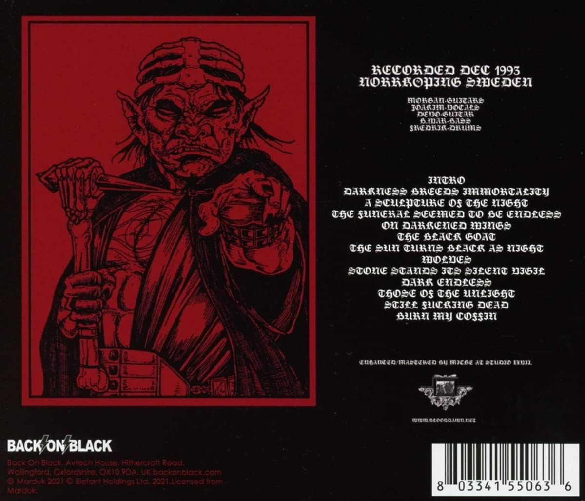Marduk 'Strigzscara Warwolf Live 1993' CD