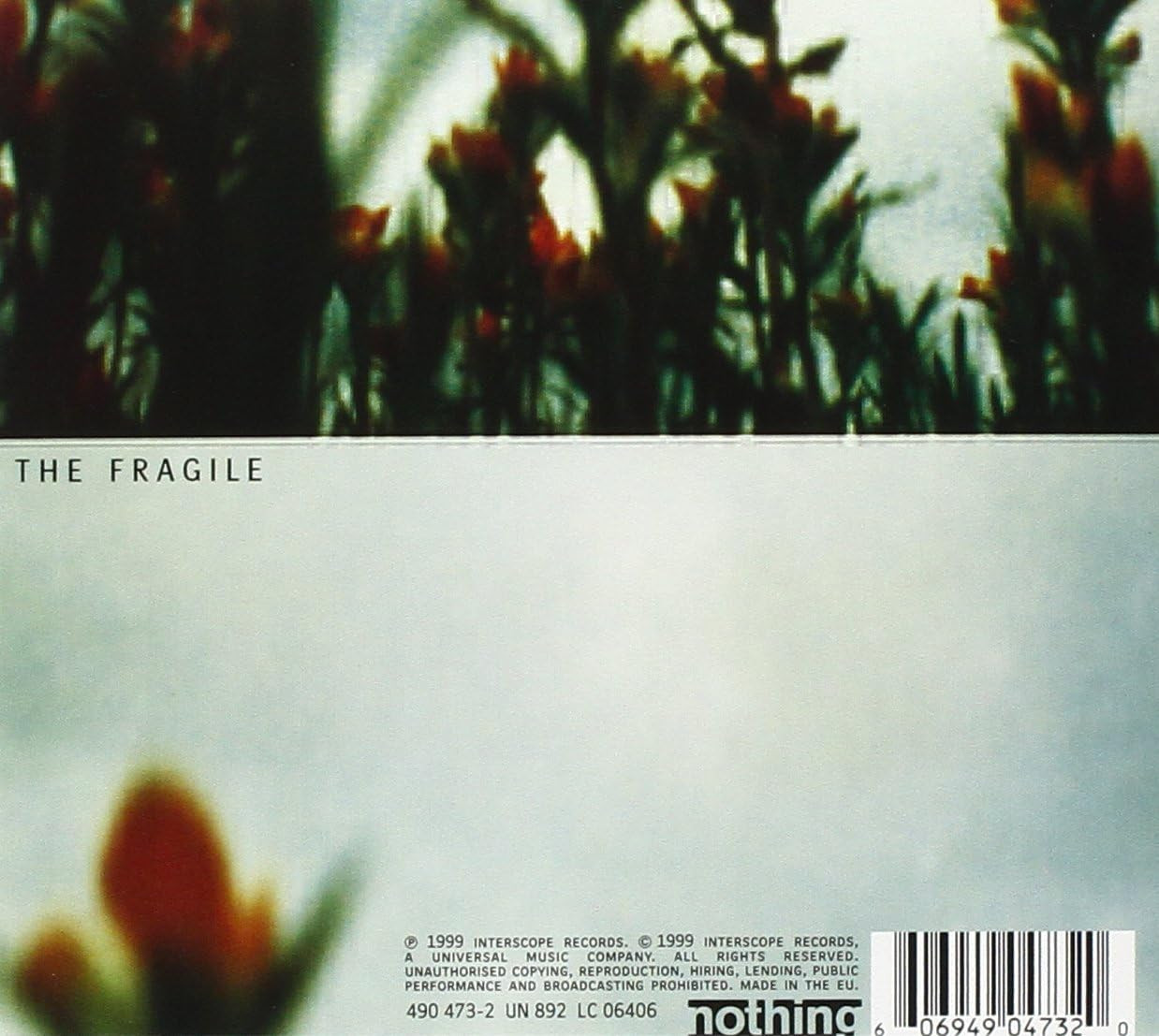 Nine Inch Nails 'The Fragile' 2CD