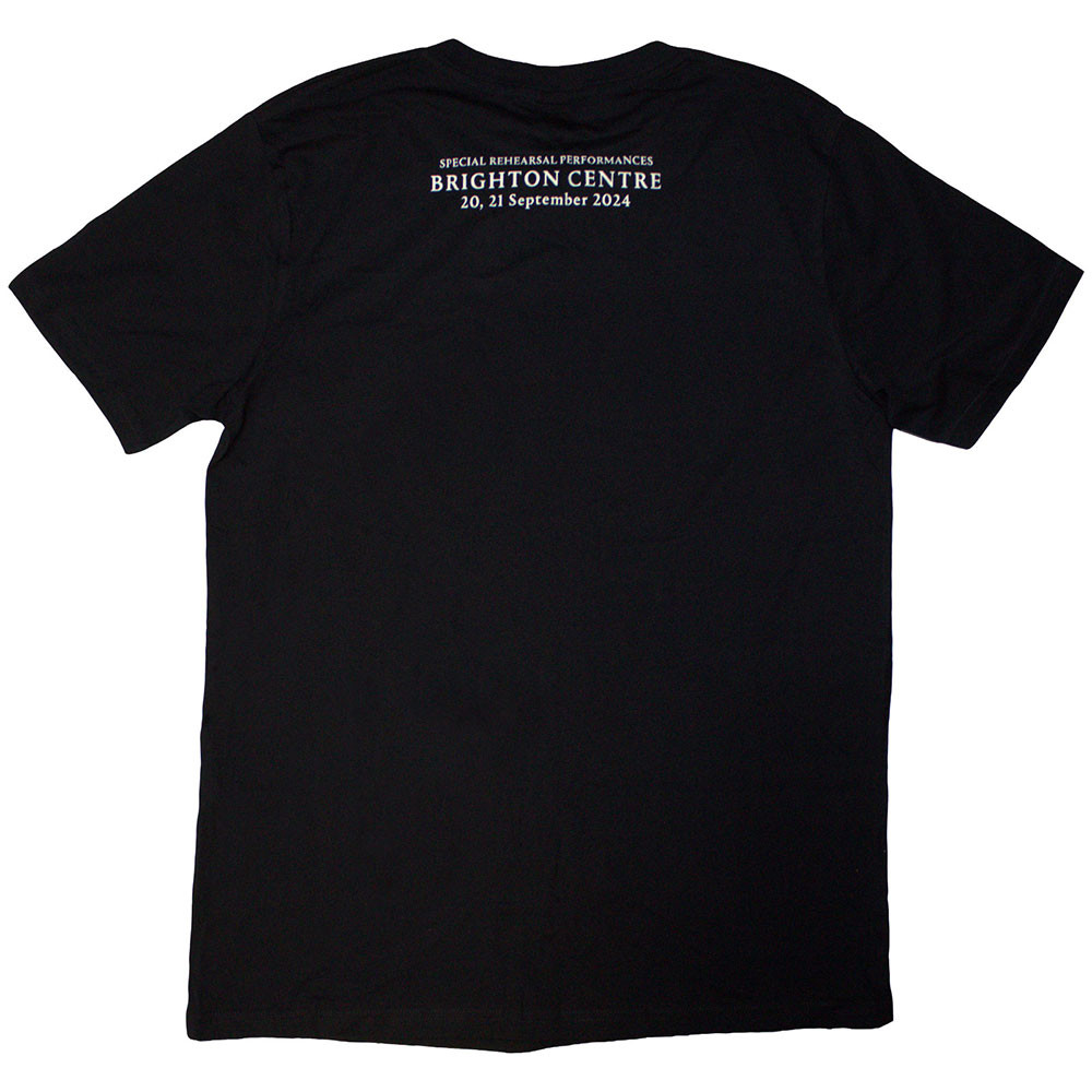 David Gilmour 'Luck & Strange Brighton' (Black) T-Shirt BACK