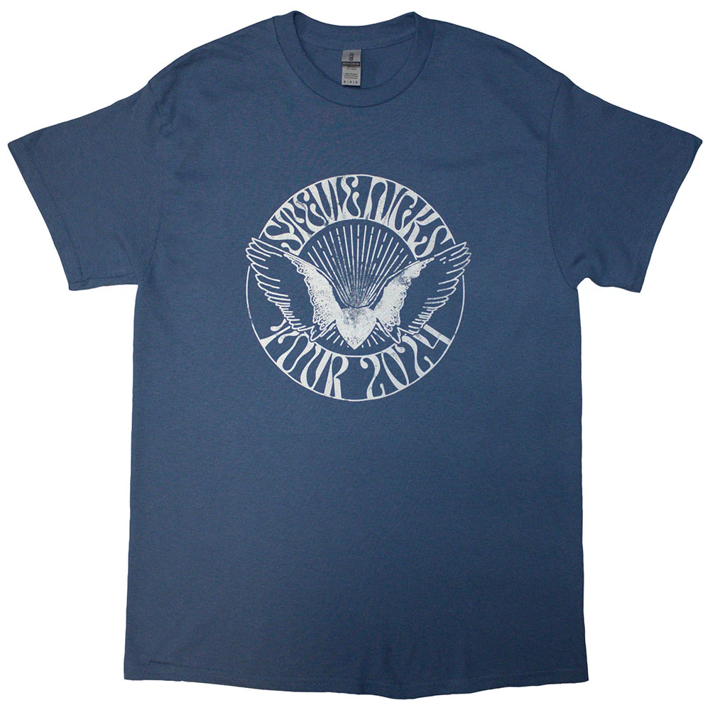 Stevie Nicks 'Tour '24 Wings' (Blue) T-Shirt