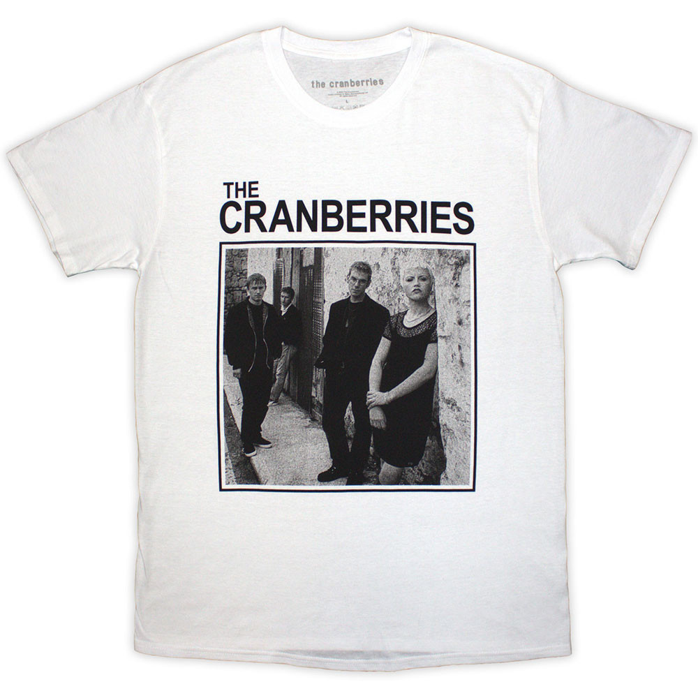 The Cranberries 'Square Photo' (White) T-Shirt